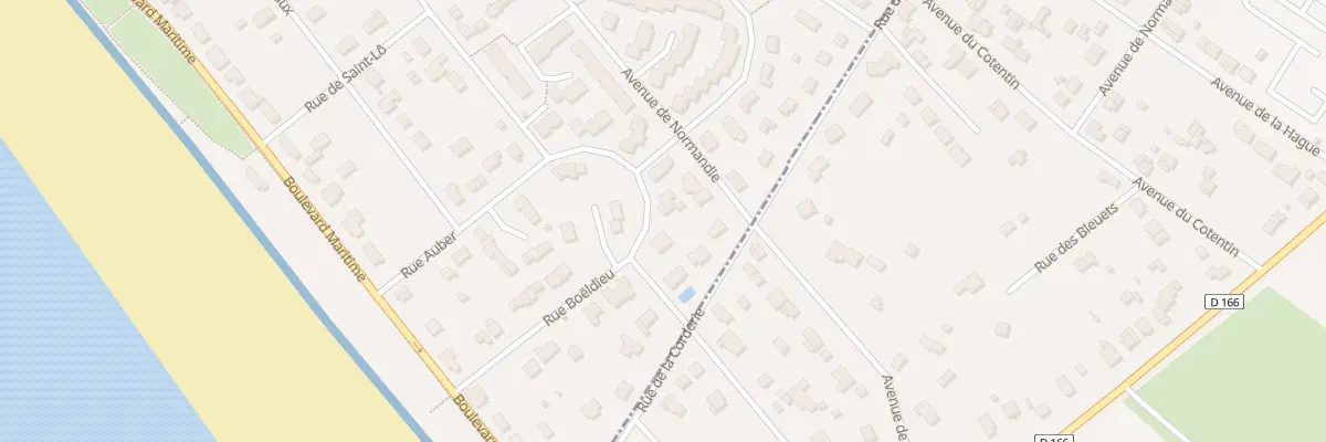 Plan du 11B Rue Boieldieu à Barneville-Carteret
