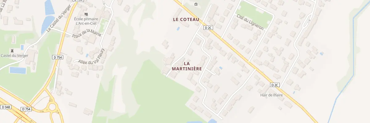 Plan du 4506 La Martinière à Saint-Christophe-du-Ligneron