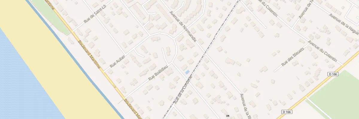 Plan du 1 Rue des Dauphins à Barneville-Carteret