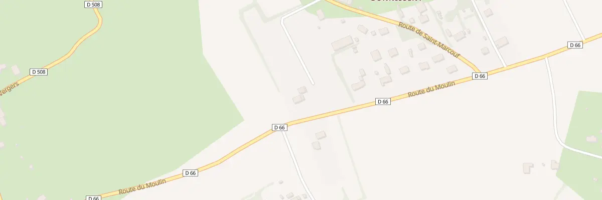 Plan du 23B Rte du Moulin à Pierreville