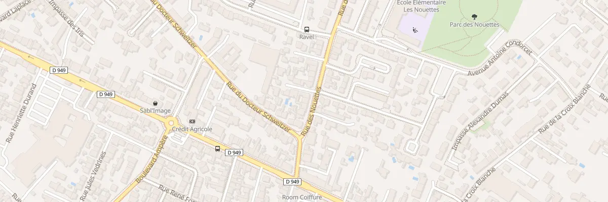 Plan du 5 Rue des Nouettes aux Sables-d’Olonne