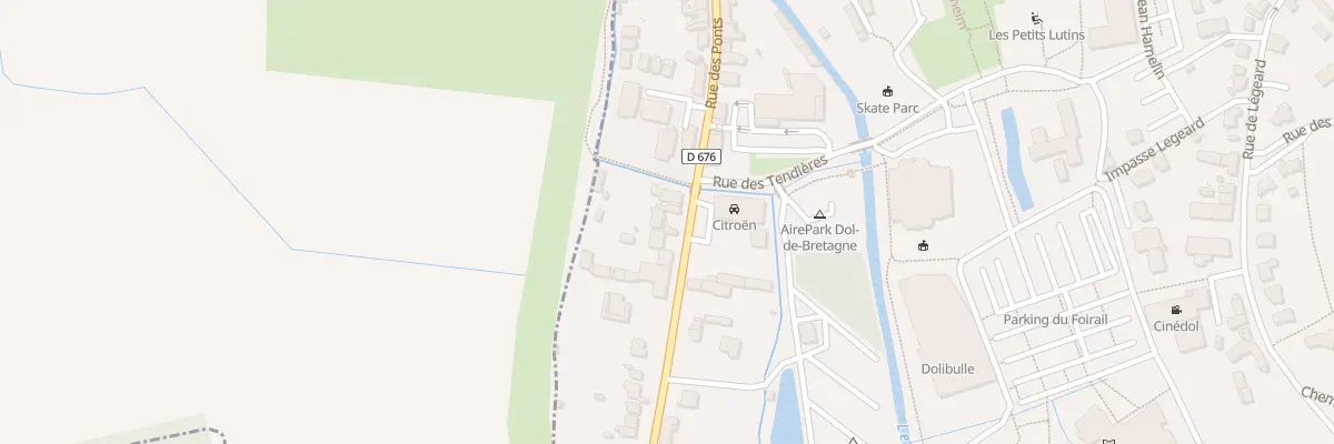 Plan du 4 Rue de Dinan à Dol-de-Bretagne