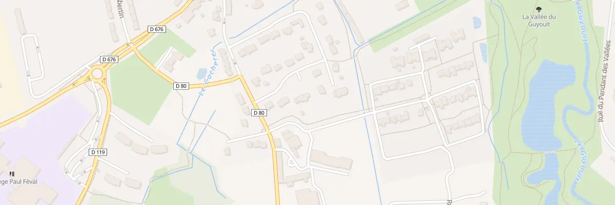 Plan du 23 Rue du Hameau du Cocherel à Dol-de-Bretagne