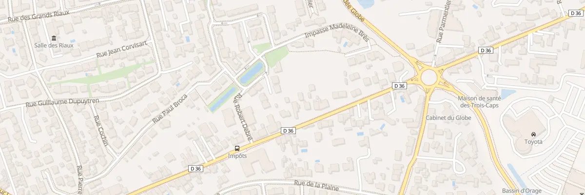 Plan du 150 Rue Simone Veil aux Sables-d’Olonne