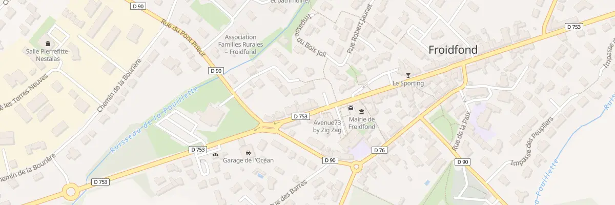 Plan du 62 Rue de l’océan à Froidfond