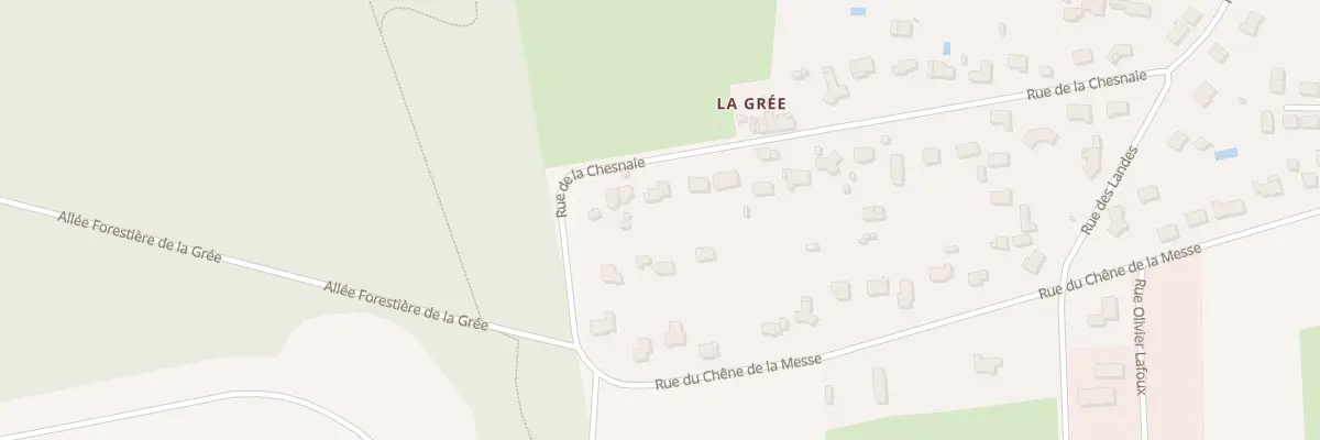 Plan du 25 Rue de la Chesnaie au Gâvre
