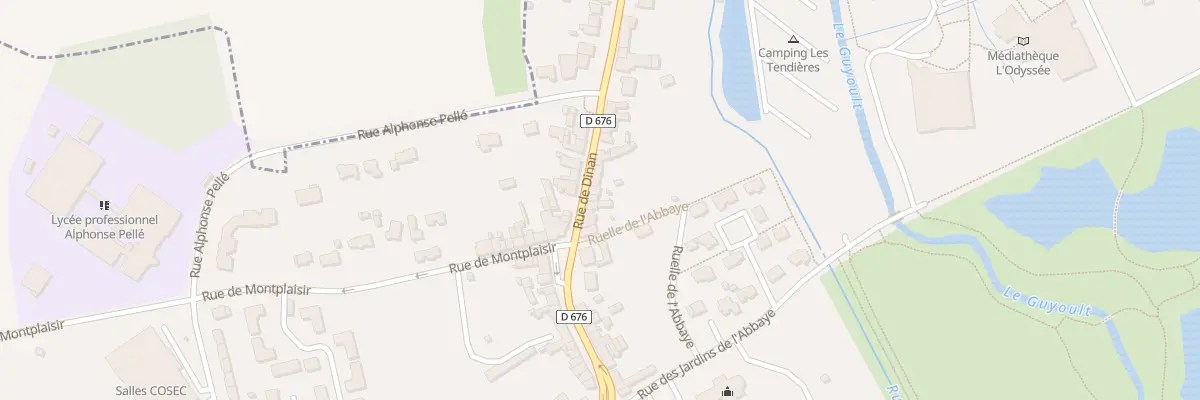 Plan du 37 Rue de Dinan à Dol-de-Bretagne