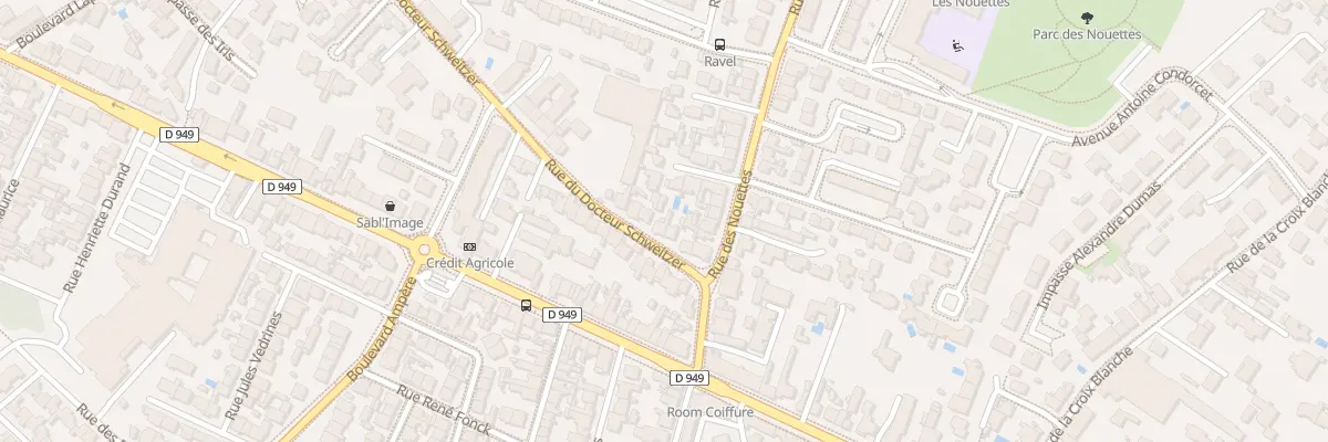 Plan du 76 Rue du Doc Schweitzer aux Sables-d’Olonne