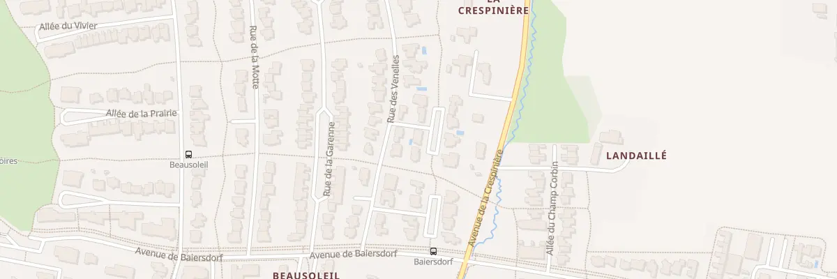 Plan du 30 Rue des Venelles à Pacé