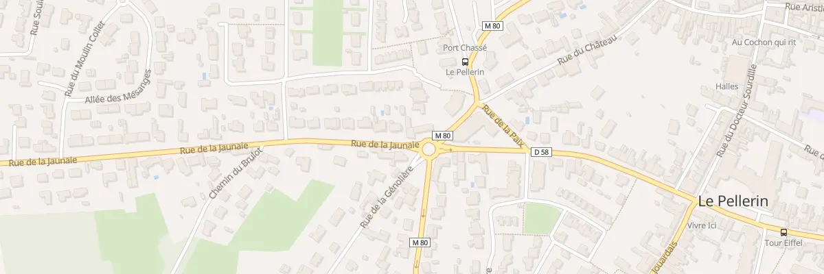 Plan du 2B Rue de la Jaunaie au Pellerin
