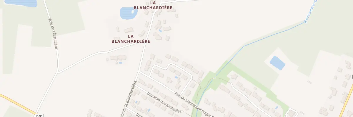 Plan du 14 Rue des noisetiers à Froidfond