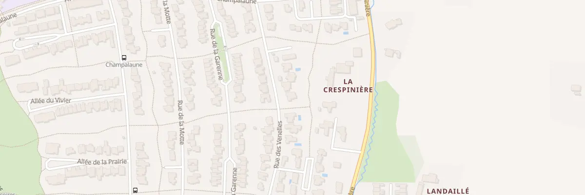 Plan du 54 Rue des Venelles à Pacé