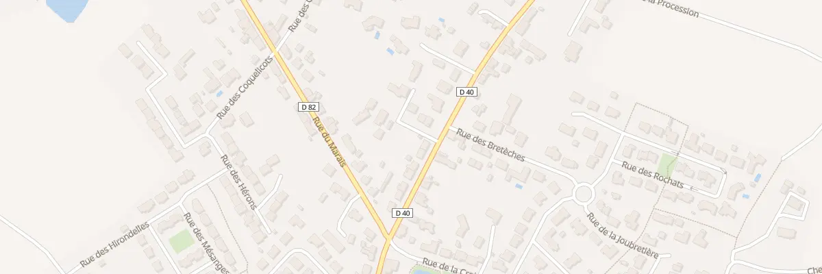 Plan du 13 Rue du bocage à Coëx