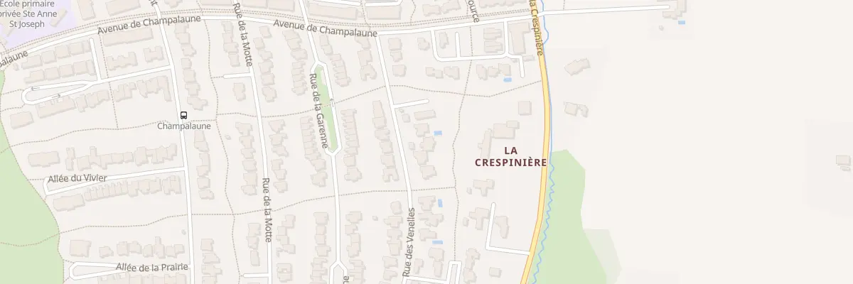 Plan du 58 Rue des Venelles à Pacé