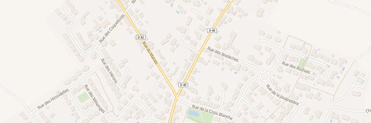 Plan du 9 Rue du bocage à Coëx