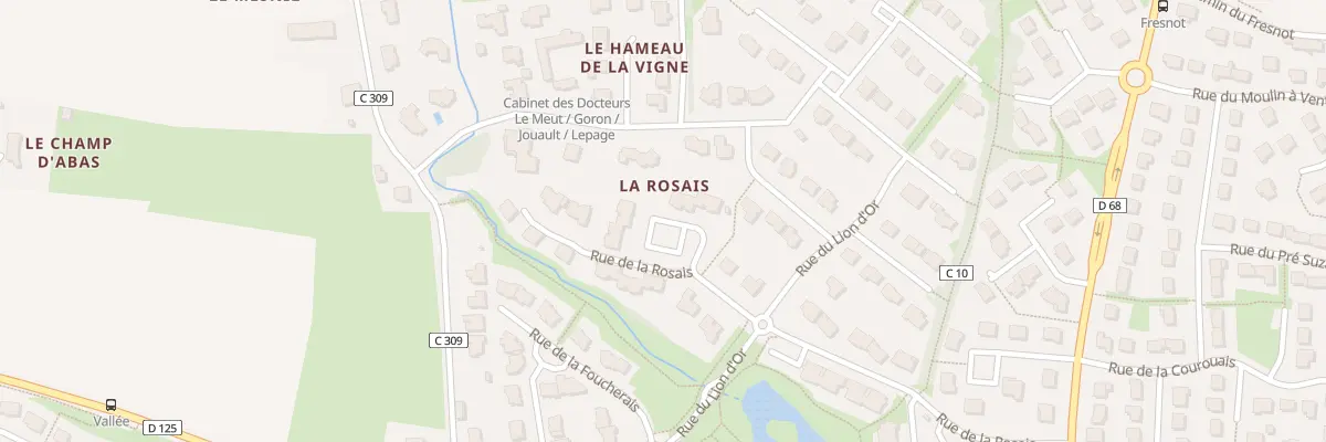 Plan du 31 Rue de la Rosais à Vezin-le-Coquet