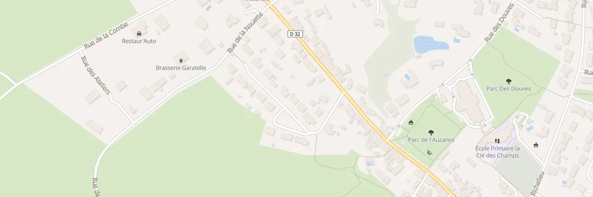 Plan du 6 Rue des Aubépines à Vairé