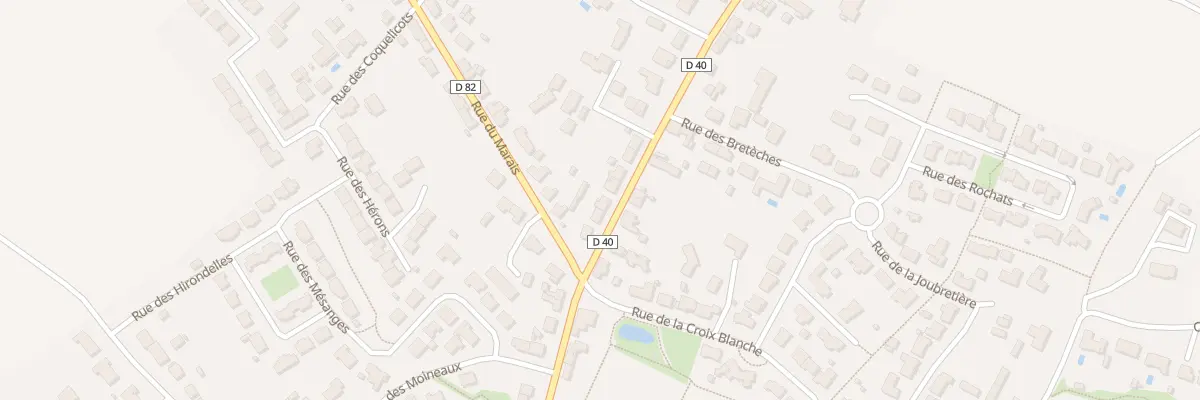 Plan du 5 Rue du bocage à Coëx