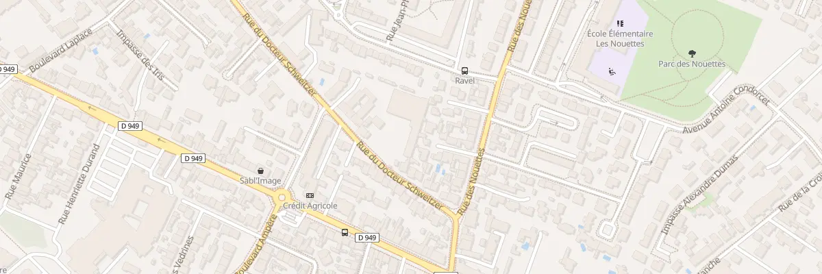 Plan du 84 Rue du Doc Schweitzer aux Sables-d’Olonne