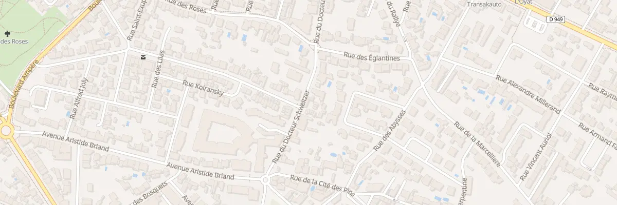 Plan du 16 Rue du Doc Schweitzer aux Sables-d’Olonne
