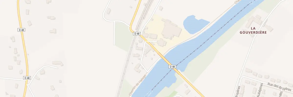 Plan du 9007 Glanret à Guichen