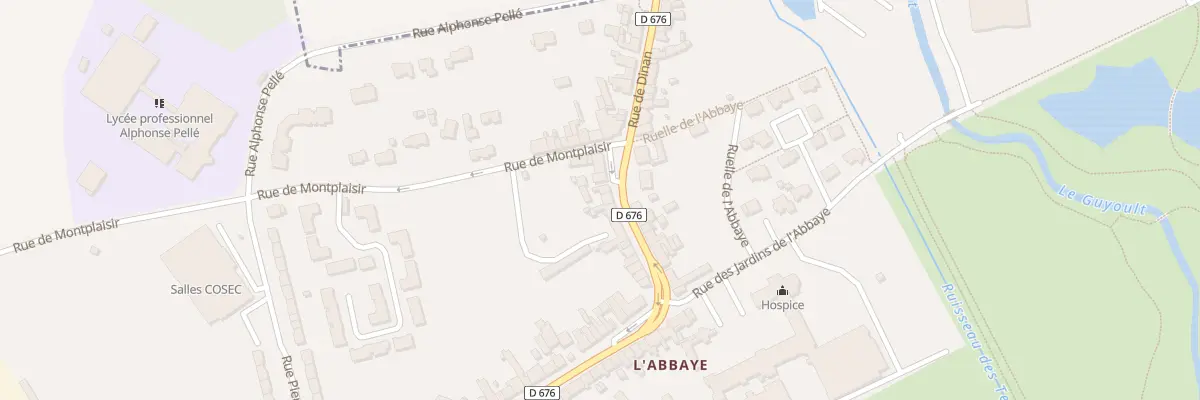 Plan du 50 Rue de Dinan à Dol-de-Bretagne