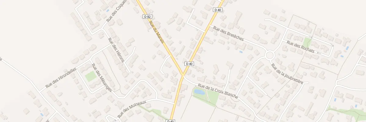 Plan du 1 Rue du bocage à Coëx