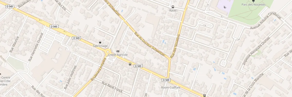 Plan du 81 Rue du Docteur Schweitzer aux Sables-d’Olonne
