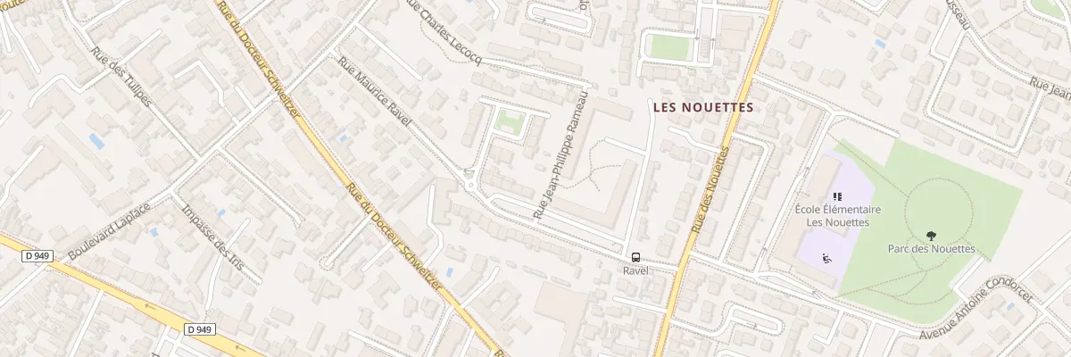 Plan du 10 Rue Maurice Ravel aux Sables-d’Olonne