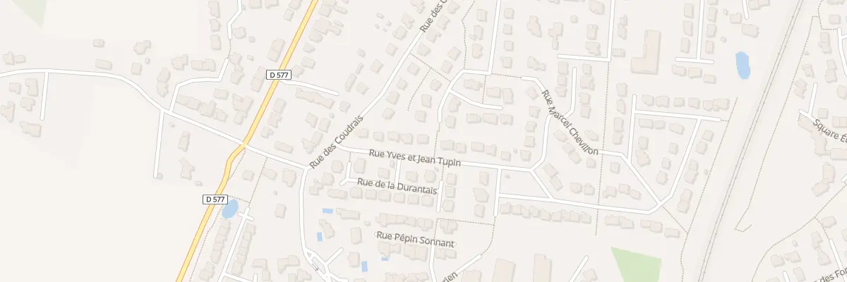 Plan du 9 Rue Yves et Jean Tupin à Bruz