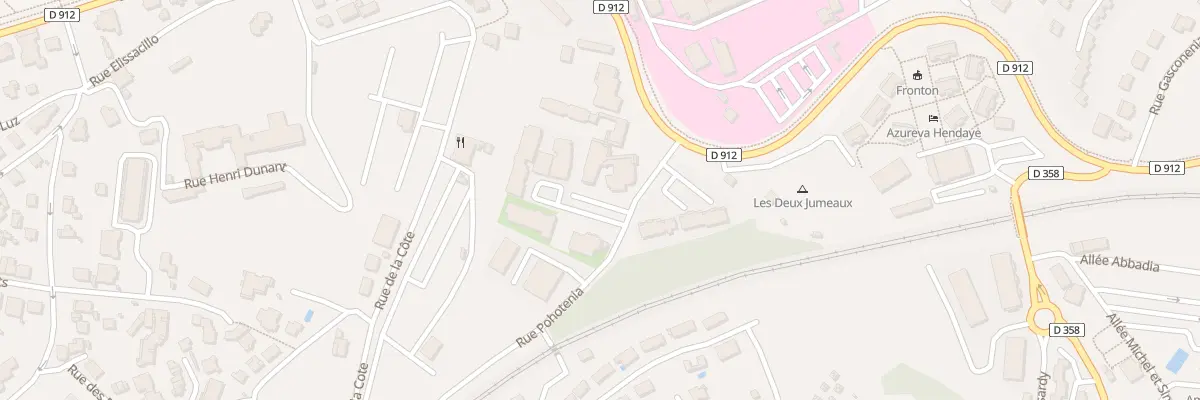 Plan du 12 Rte de la Corniche à Hendaye