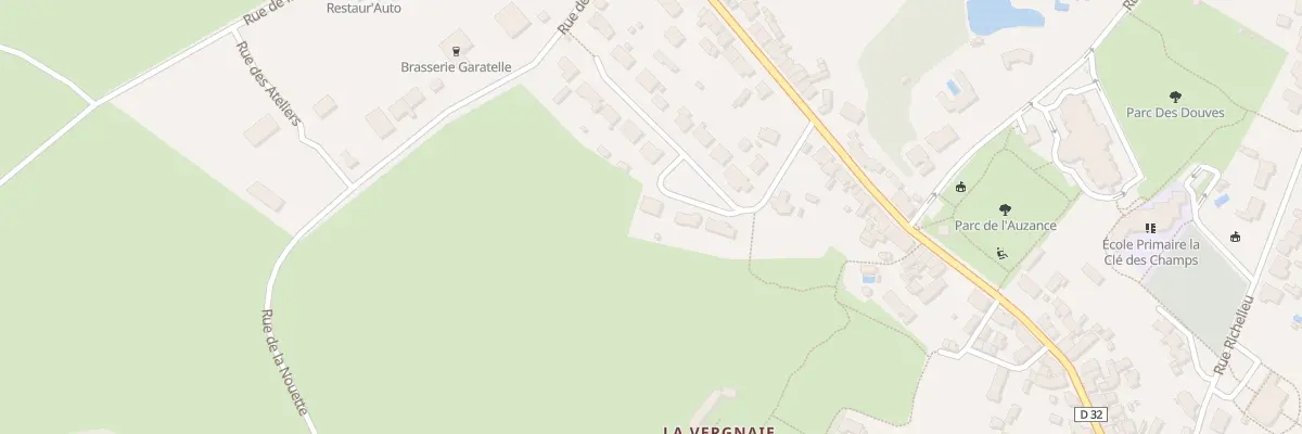 Plan du 15 Rue des Aubépines à Vairé
