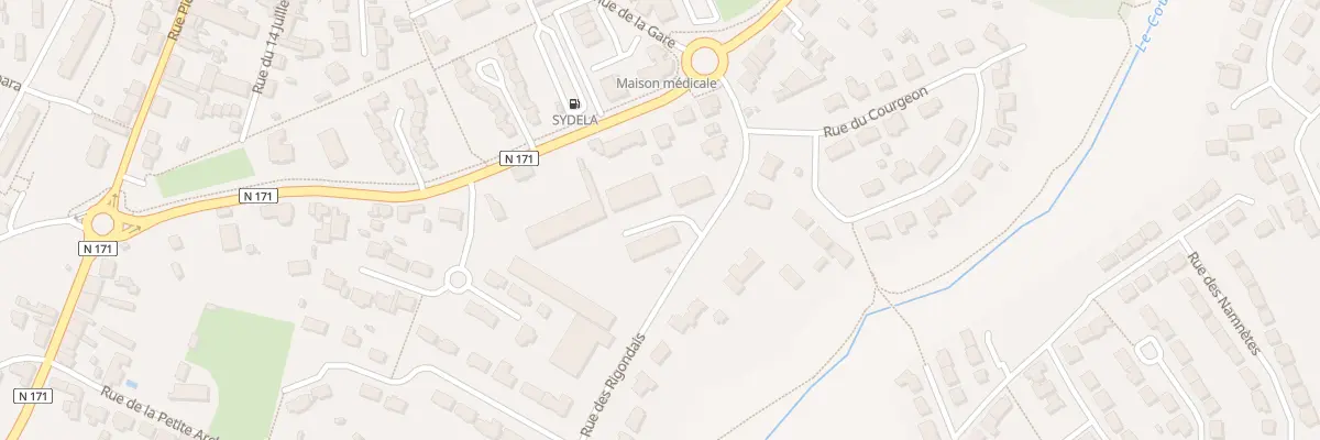 Plan du 3 Rue des Rigondais à Blain