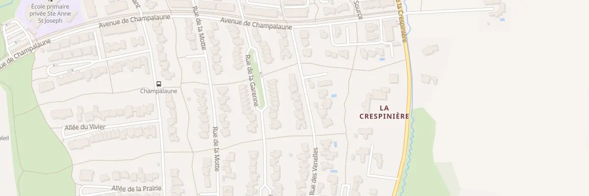 Plan du 31 Rue des Venelles à Pacé