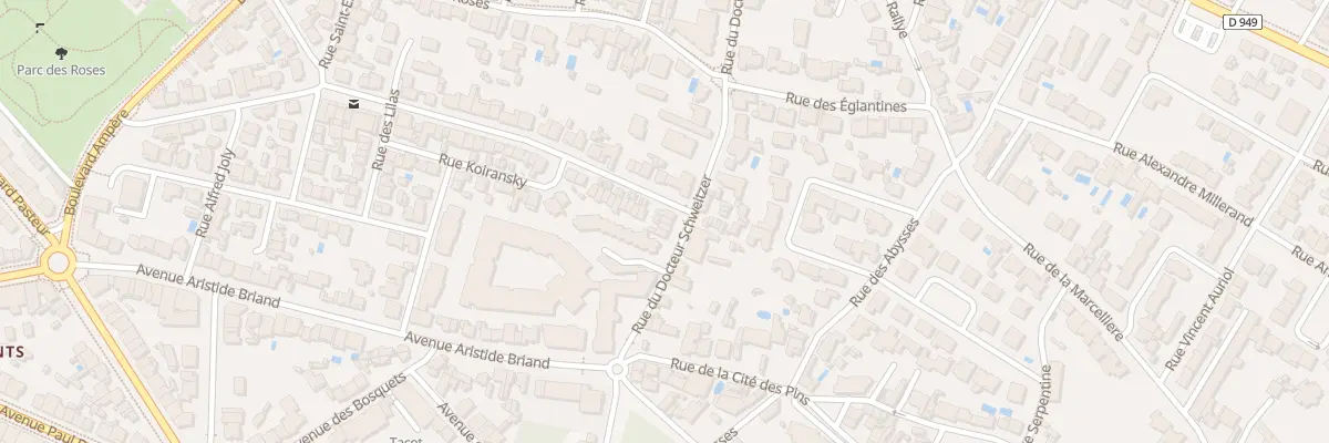 Plan du 11B Rue du Docteur Schweitzer aux Sables-d’Olonne