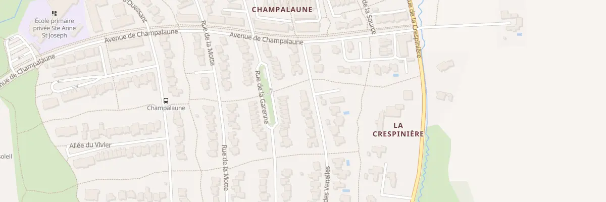 Plan du 35 Rue des Venelles à Pacé