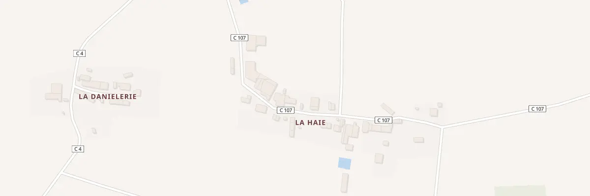 Plan du 6 La Haie à Conquereuil