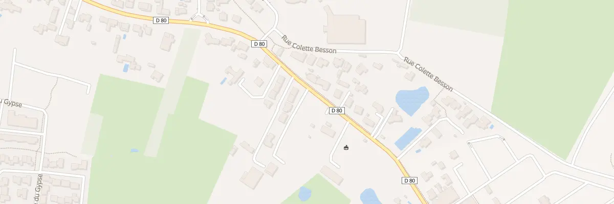 Plan du 108B Rue du Maréchal Joffre aux Sables-d’Olonne