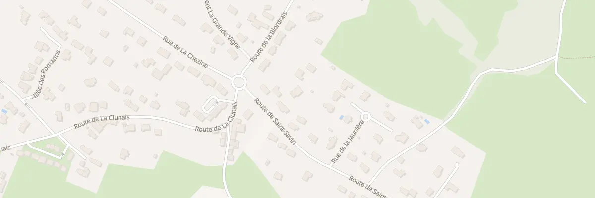 Plan du 7 Rte de Saint Savin à Saint-Étienne-de-Montluc