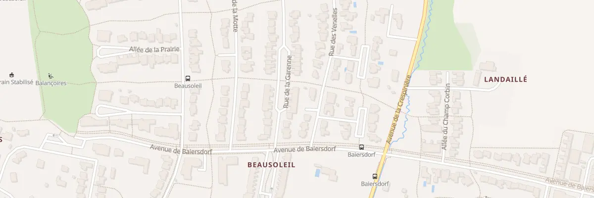 Plan du 14 Rue de la Garenne à Pacé