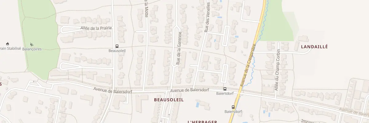 Plan du 12 Rue de la Garenne à Pacé