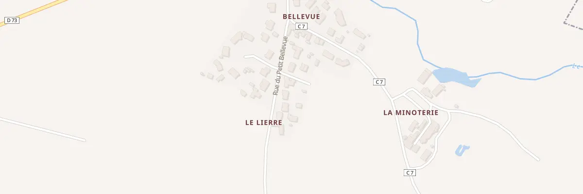 Plan du 7 Rue du Petit Bellevue à Paulx