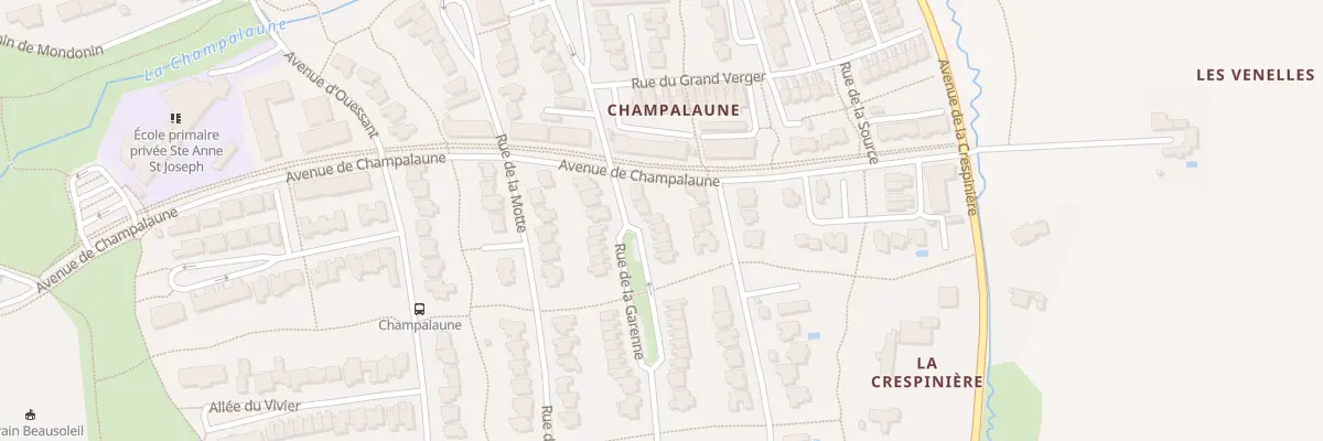 Plan du 66B Rue de la Garenne à Pacé