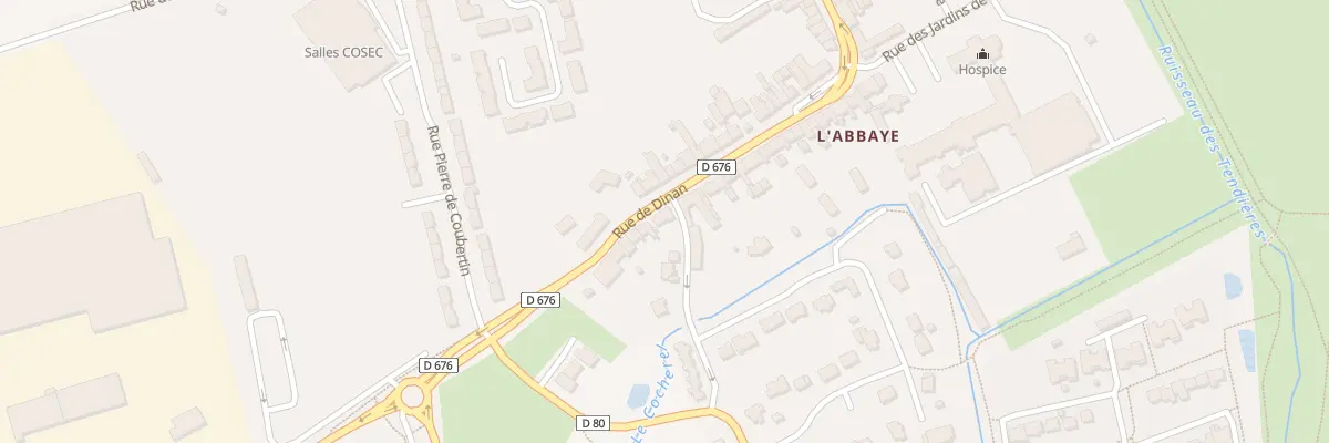 Plan du 95 Rue de Dinan à Dol-de-Bretagne