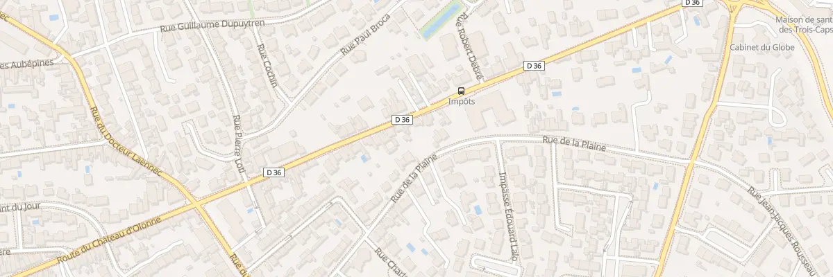 Plan du 173 Rue Simone Veil aux Sables-d’Olonne