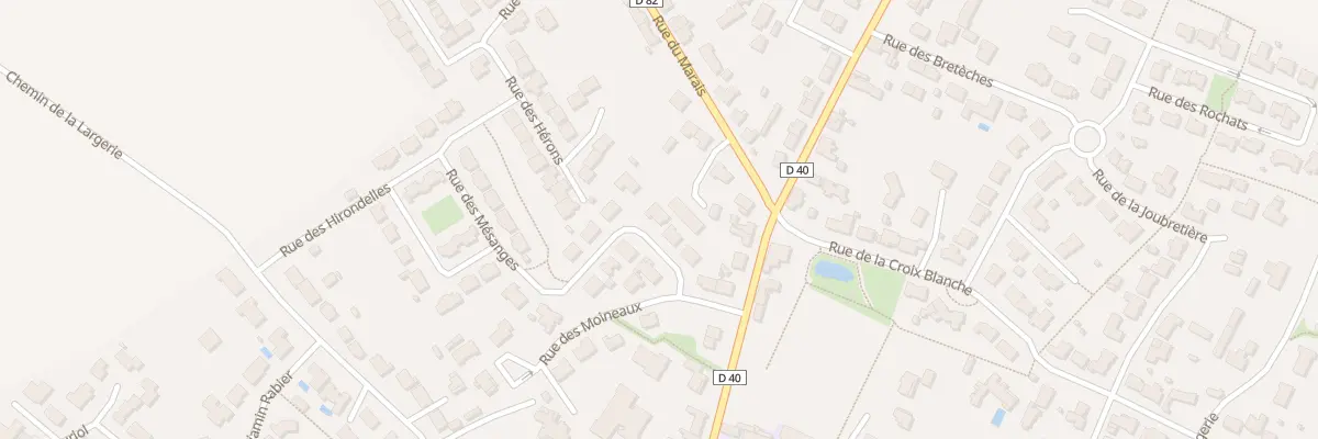 Plan du 6 Rue des mésanges à Coëx
