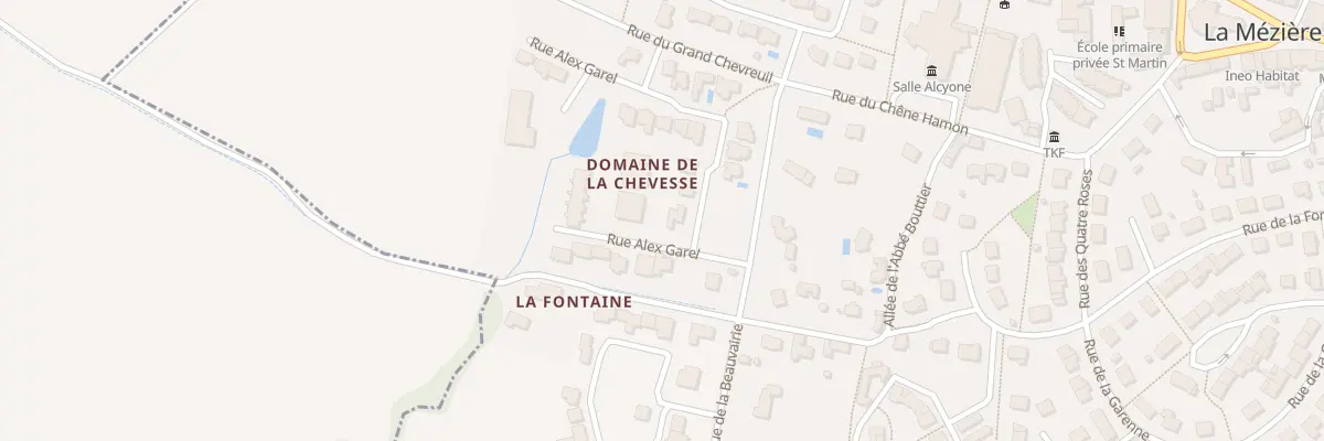 Plan du 42 Rue Alex Garel à La Mézière