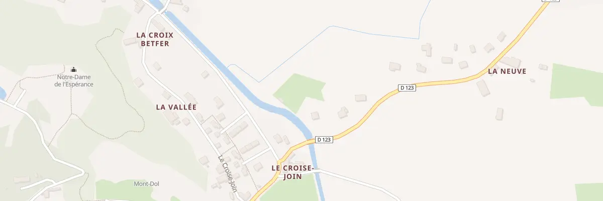 Plan du 5322 Le Croisé Join à Mont-Dol