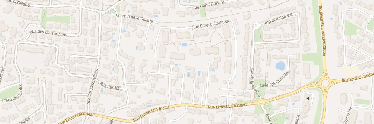Plan du 99 Rue Ernest Landrieau aux Sables-d’Olonne