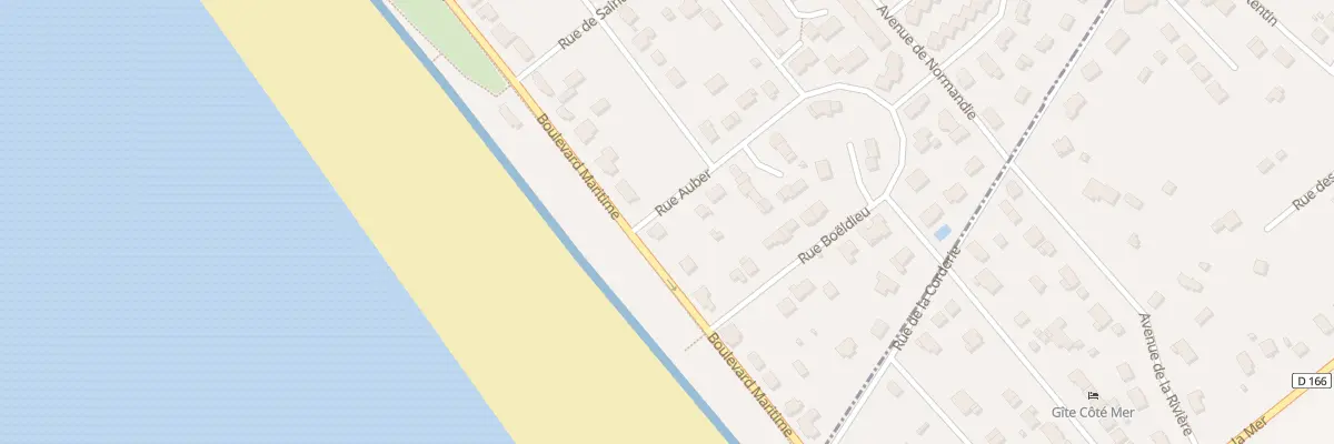 Plan du 65 Bd Maritime à Barneville-Carteret